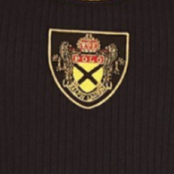 POLO RALPH LAUREN Classic Crest Black Swimsuit NEW - Picture 7 of 12